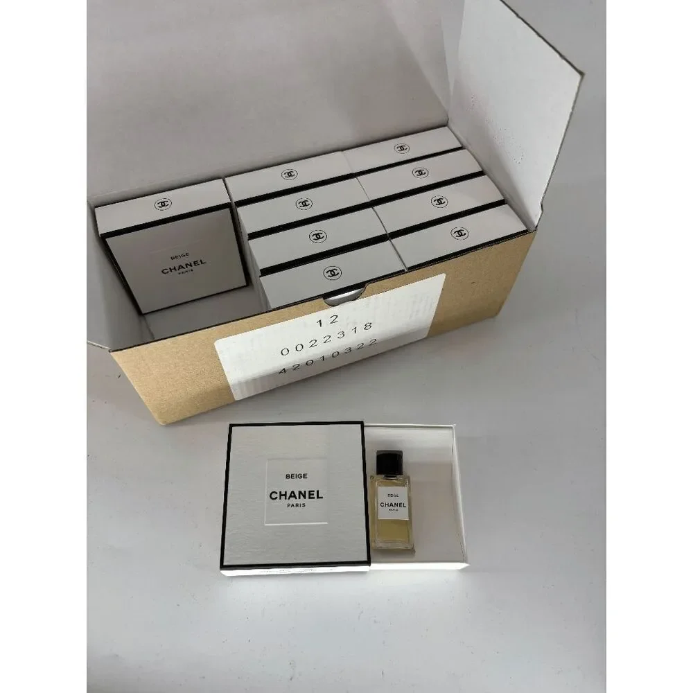 New Samples Set of 10 Chanel Eau De Parfum Miniature Collectable Splash Bottle